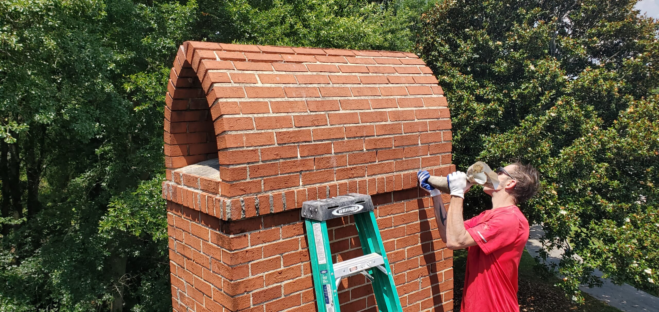 masonry chimney repointing