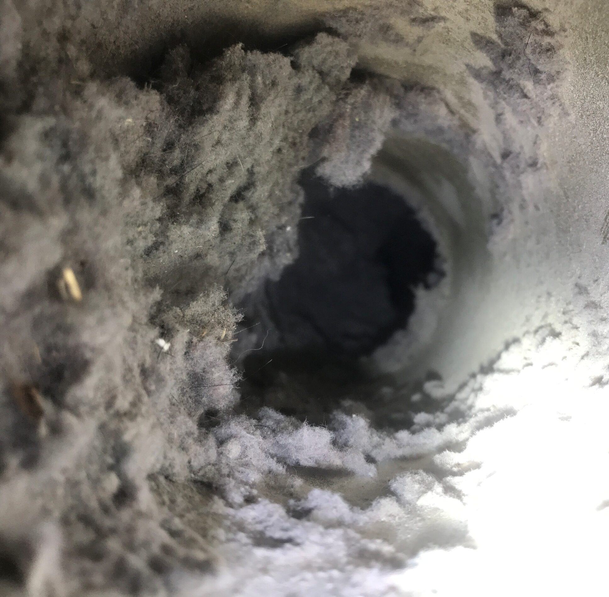 clogged dryer vent